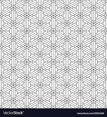 seamless traditional japanese ornament kumiko