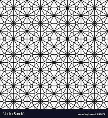 Seamless traditional japanese ornament kumiko vector image