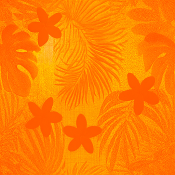 Seamless Tropical Botanical Wallpaper Pattern