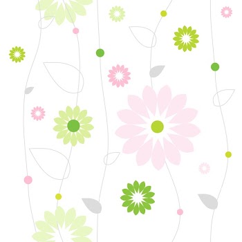 Seamless vector pattern with flowers