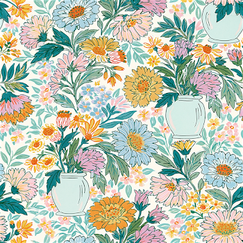 Seamless Vintage Floral Pattern