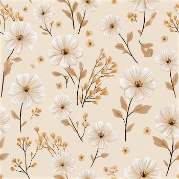 Seamless Vintage Floral Pattern