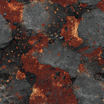 Seamless Volcanic Rock Surface Texture
