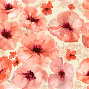 Seamless Watercolor Floral Pattern