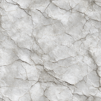 Seamless White Marble Texture with Gray Veins