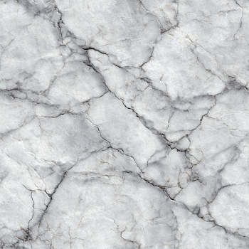 Seamless White Marble Texture with Gray Veins