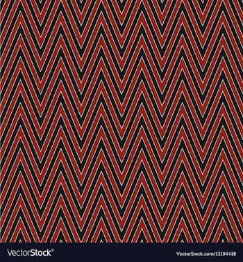 Seamless zig zag stripe pattern background vector image
