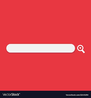Search bar element design love concept vector image