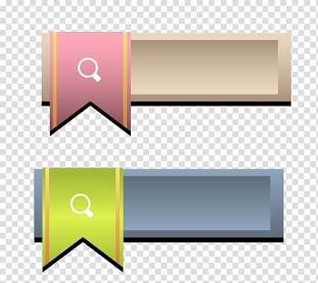 Search box, Color ribbon search box transparent background PNG clipart