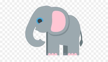 Search Emoji Elephant Text messaging Emoticon - elephant rabbit 