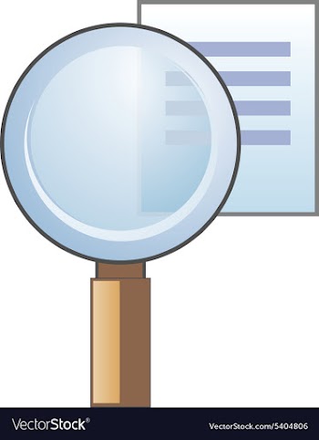 Search icon vector image