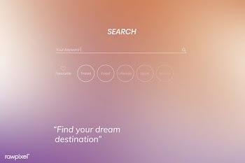 Search page design | Free stock vector - 594703