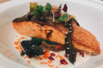Seared Salmon With Herbs