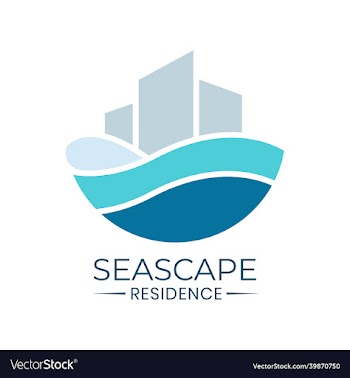 seascape and condominium logo design property