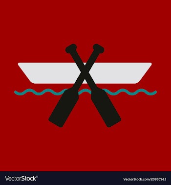 Seascape - wooden boat marine summer tropical vector image