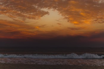 Seashore During Golden Hour