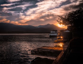 Seashore during Sunset