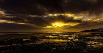 Seashore during Sunset
