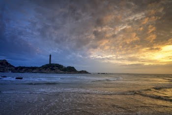 Seashore Under Cloudy Sky