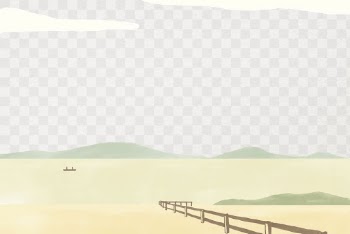 Seaside png frame, beach fence | Free PNG - rawpixel
