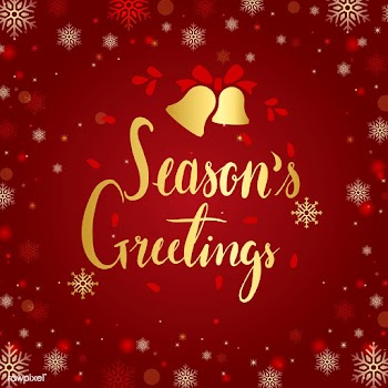 Season greetings typography design vector | Free stock vector - 511261