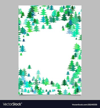Seasonal christmas design page template - blank vector image