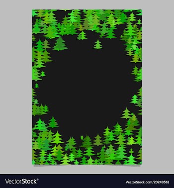 Seasonal christmas design page template - blank vector image