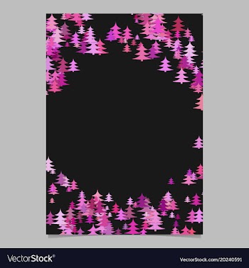 Seasonal christmas design page template - blank vector image