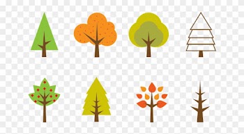 Seasonal Tree Illustration Free Vector And Png The - Minimal Trees