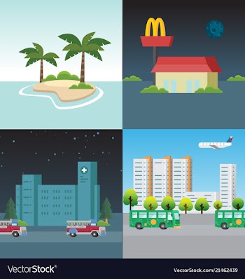Seasons vector image
