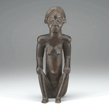 seated female figure with back | Free Photo - rawpixel