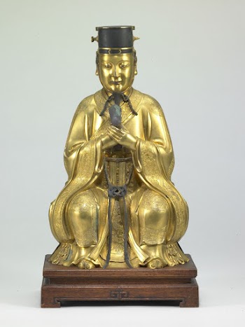 Seated Figure of the Daoist | Free Photo - rawpixel