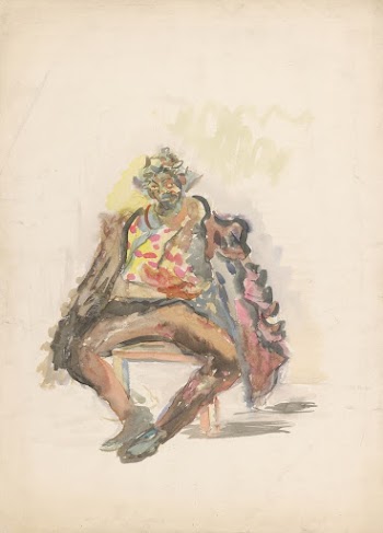 Seated man by Arnold Peter | Free Photo - rawpixel