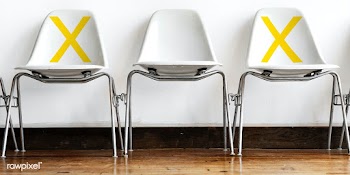 Seats marked with an x for social distancing during Covid-19 | Free  photo - 2303666
