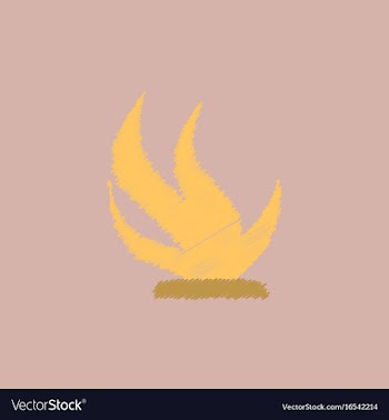 Seaweed icon in hatching style vector image