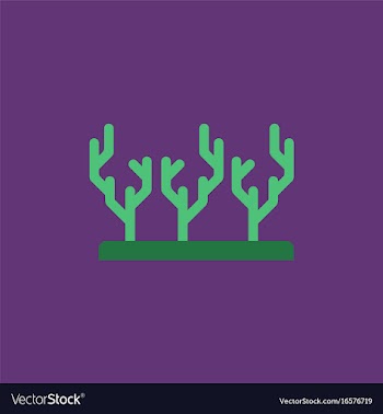 Seaweed icon vector image