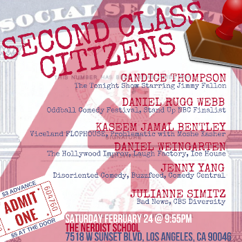 Second Class Citizens | The Ruby LA