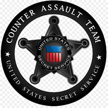 Secret Service Counter-Assault Teams United States Secret Service Logo Politiskilt Organization - Police 