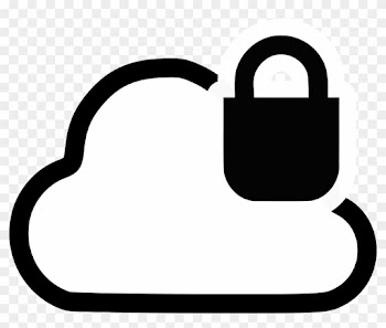 Secure Cloud - Cloud Clipart