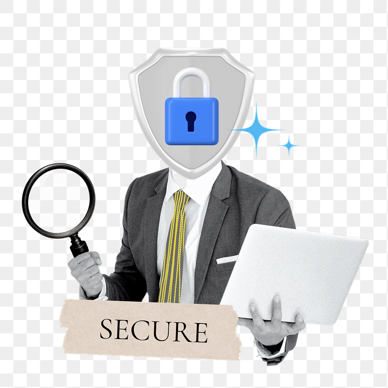 Secure word png sticker, padlock | Free PNG - rawpixel