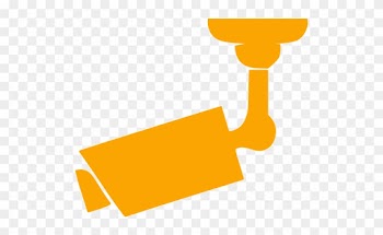 Security Camera Logo Orange Png