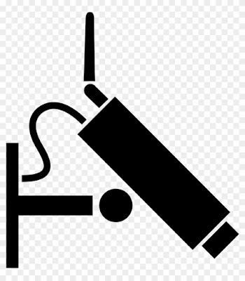 Security Camera Pictogram - Closed-circuit Television
