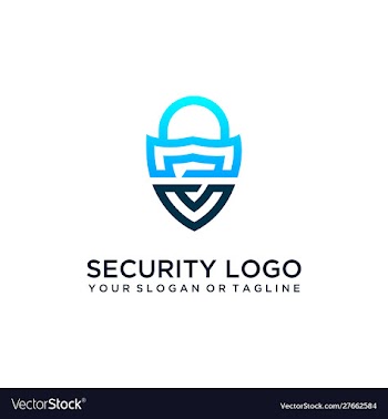 Security logo vector image