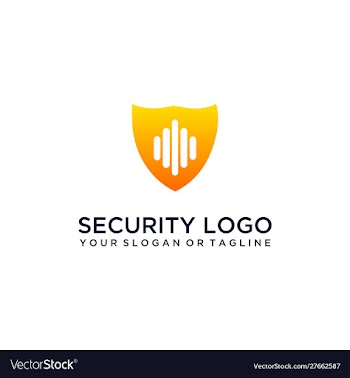 Security logo vector image