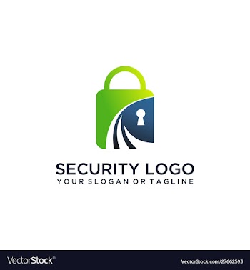 Security logo vector image