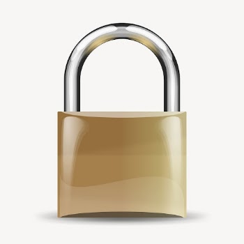 Security padlock clip art, object | Free Photo - rawpixel