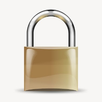 Security padlock clipart, illustration vector. | Free Vector - rawpixel