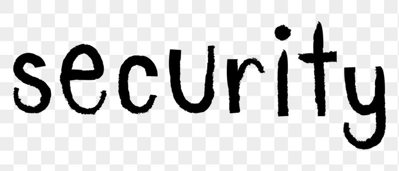 Security png word sticker, handwritten | Free PNG - rawpixel
