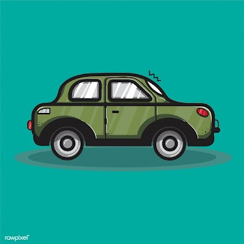 Sedan car transportation graphic illustration | Free stock vector - 431785