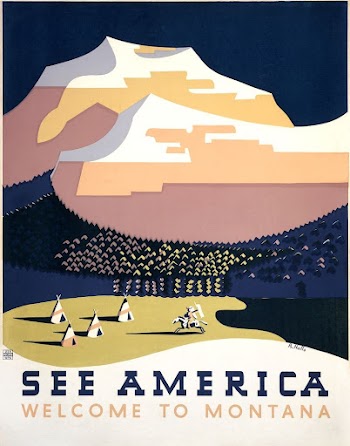 See America. Welcome to Montana | Free Photo Illustration - rawpixel